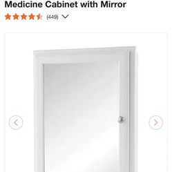 NEW *in Box* Medicine Cabinet 