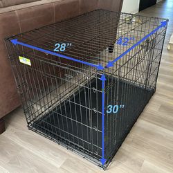 Large Dog Crate - 42x28x30