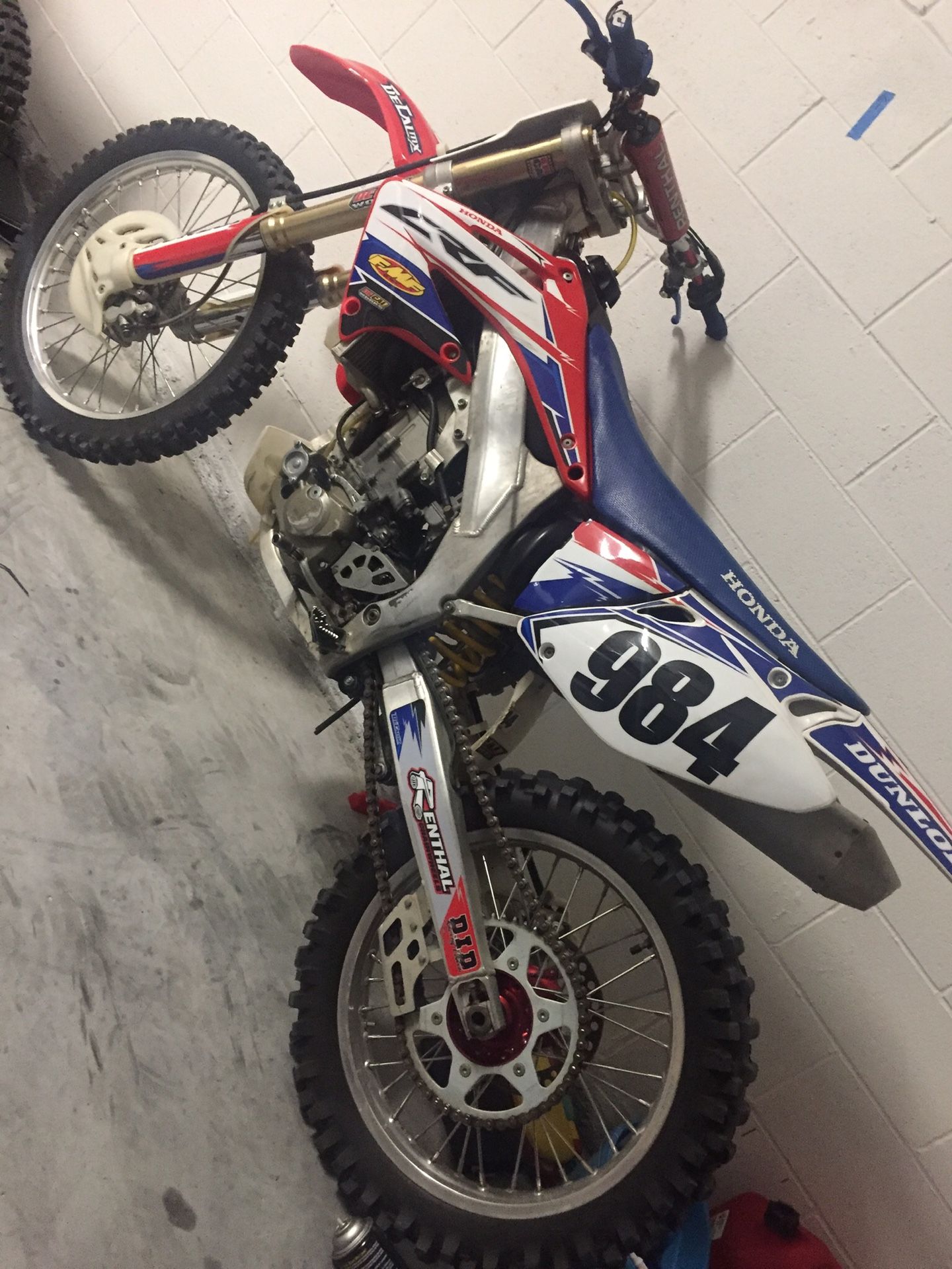 2004 crf 450 with title