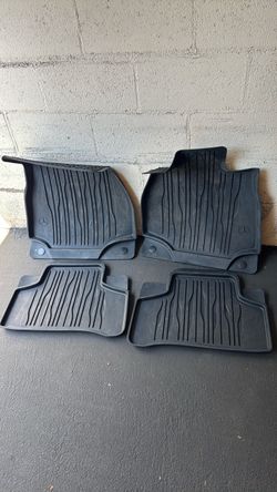 2023-24 MERCEDES EQE350+ V295 ALL WEATHER FLOOR CARPET COVER LINER MAT OEM -SET-