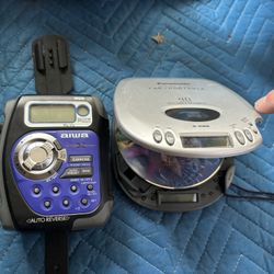Tape Player And Cs Walkman’s 