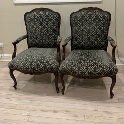Two Accent Arm Chairs