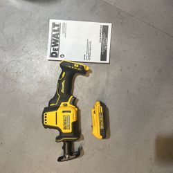 Dewalt Compact Reciprocating Saw