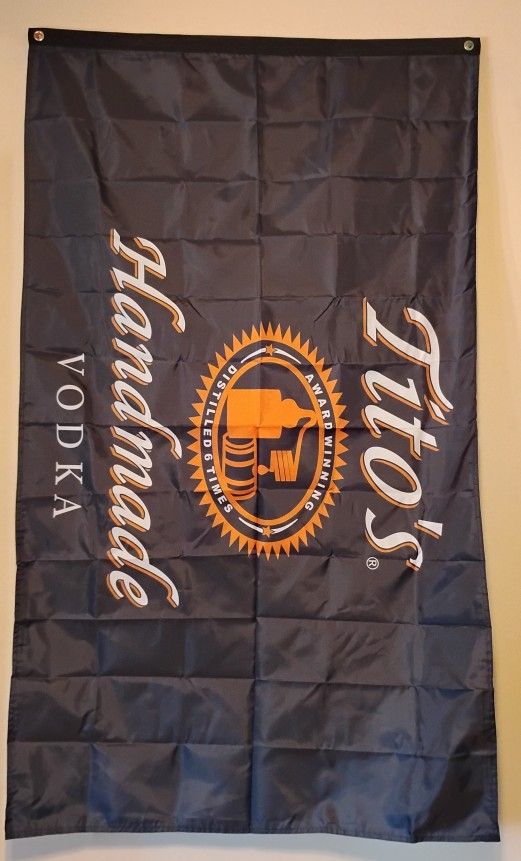 Tito's Banner 3 x 5 Ft NEW 
