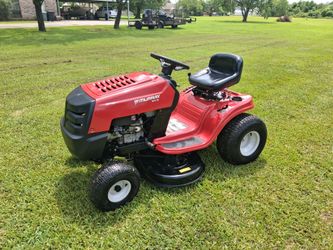 38" Cut riding lawnmower runs cuts great garage kept 750 cash firm read full post