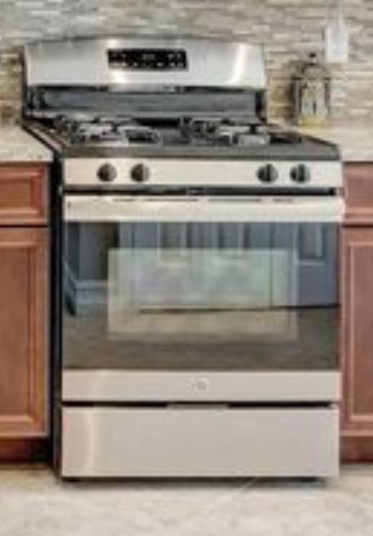 GE 30” Free Standing Gas Range