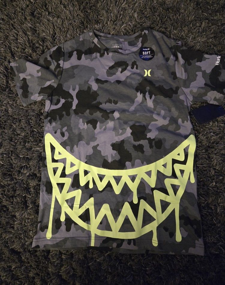 Hurley Boys Youth Shirt  New with Tags