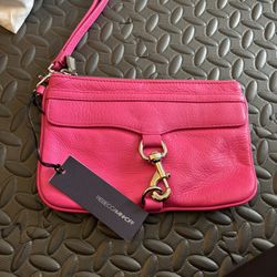 Rebecca minkoff Wristlet Neon Pink