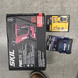 Skil Drill,kobalt Tape ,Dewalt Laser