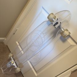 Ghost Board Longboard With Wave Design And Wheels That Light Up