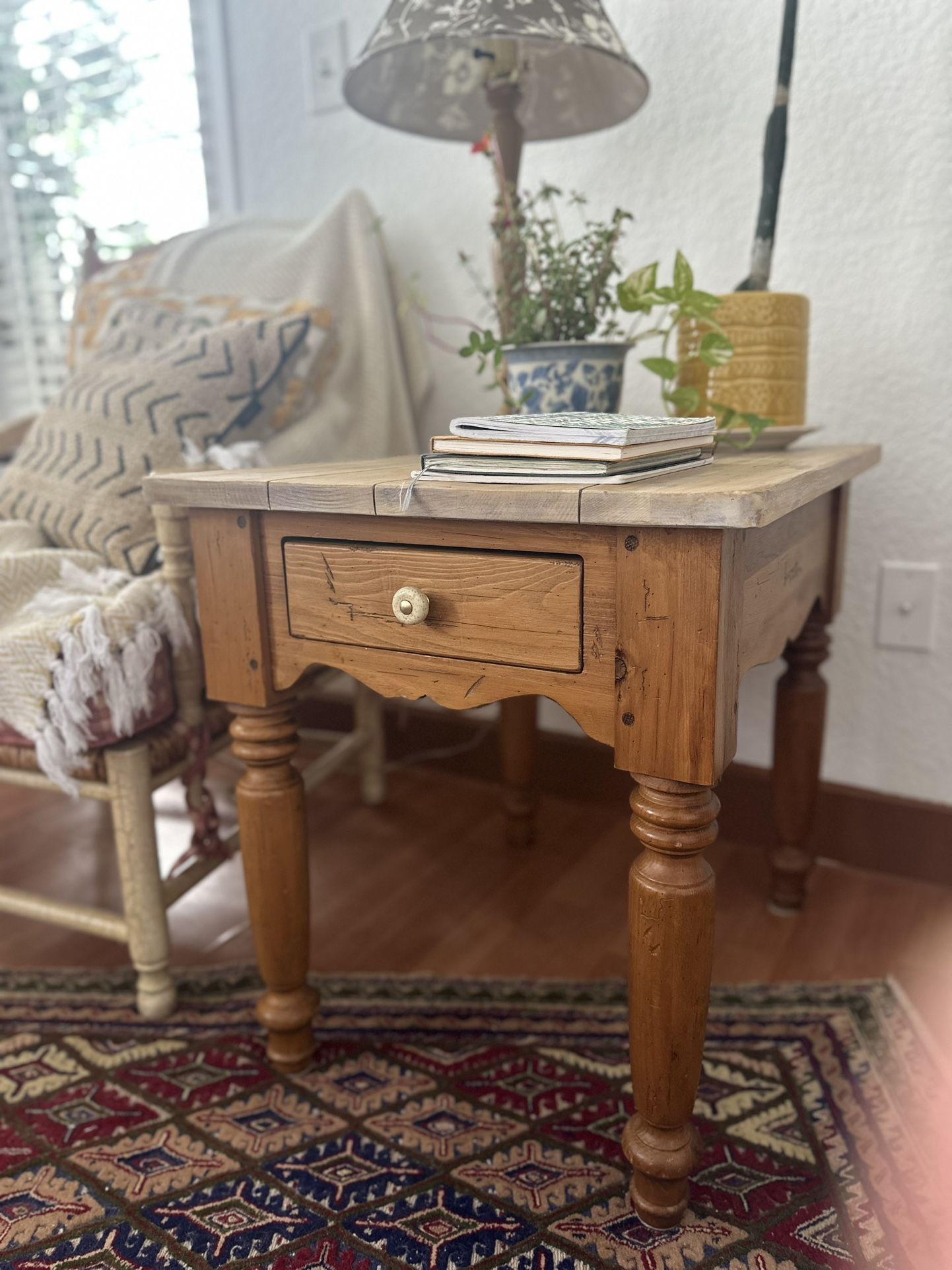 Ethan Allen Antique Side Table