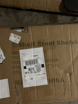 5 Shelf Steel 