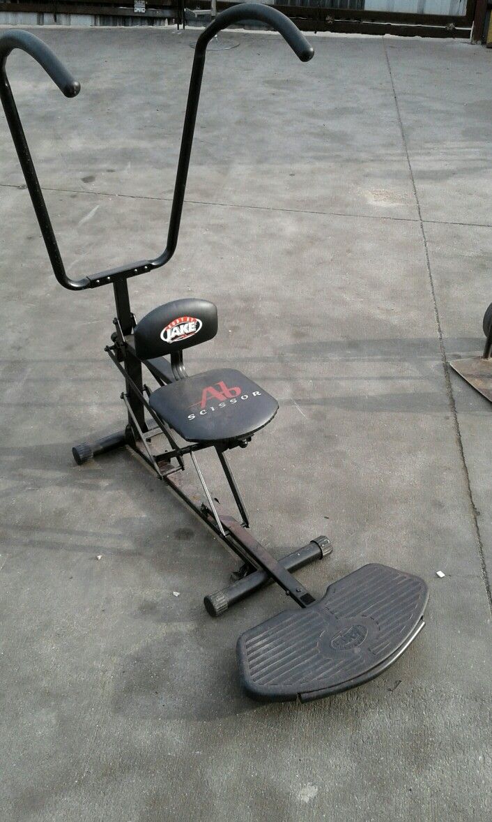 Body by JAKE AB SCISSOR Exerciser Abdominal Crunch Workout Machine Core Trainer