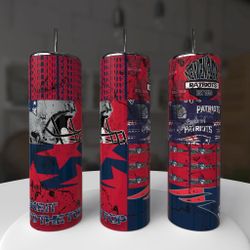 New England Patriots Football Tumbler