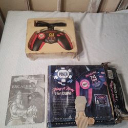 WORLD SERIES OF POKER PLUG AND PLAY 7 IN 1 CASINO GAME by EXCALIBUR Unused OpBox