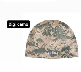 Supreme FW26’ week 6 Base Layer Beanie Digi Camo