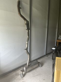 Stock 2022 GR Supra Exhaust.
