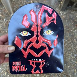 Star Wars Dearth Maul Face Embossed Lunch Box