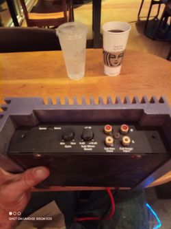 Car Audio Amplifier with Sub Bass Input