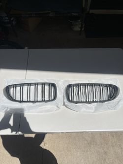 Real Carbon Fiber F80 Grill For BMW