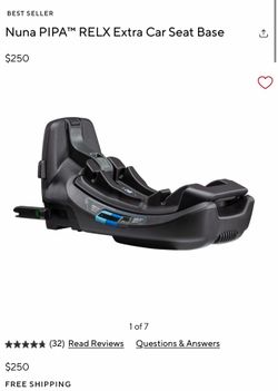 Used Nuna PIPA™ RELX Extra Car Seat Base