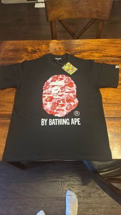 Bape t shirt pink