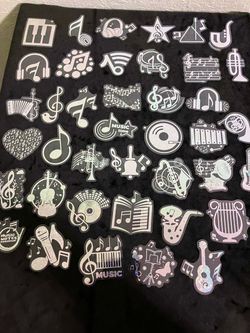 Holographic Music Stickers