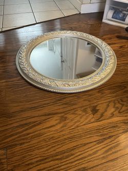 Silver Plastic Mirror 26x26