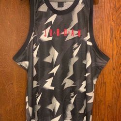 Nike Air Jordan Jumpman Printed Basketball Jersey Size Medium CZ4738-010 New With Tags 