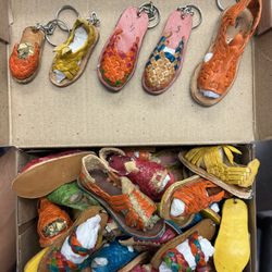 Huaraches Hechos En Michoacán De Llavero