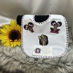 Girls Baby Bib 