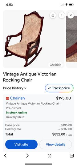 Victorian Rocking Chair