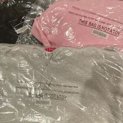 Supreme Satin Appliqué Hoodie.