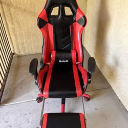 Ohaho Racing Style Gaming Office Chair, Adjustable Lumbar Support, Swi