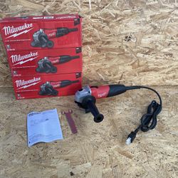 Milwaukee 4 1/2” Small Angle Grinder 7.0 Amps 12,000 RPM