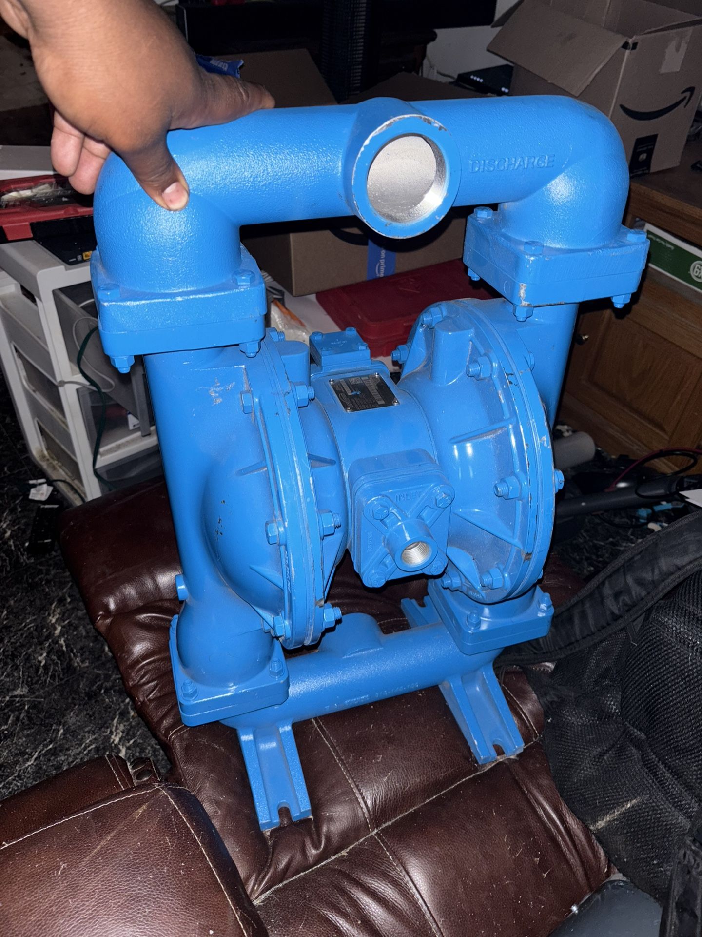 Sandpiper Air Operated Double Diaphragm Pump S15B1A1WANS000
