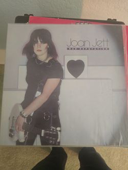 Joan Jett Vintage Vinyl LP - Japanese Import - Near Mint Perfect Jacket & Insert No OBI