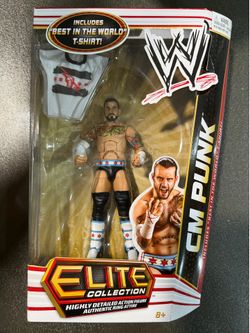 WWE Mattel CM Punk ELITE 16 MOC