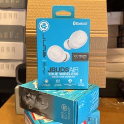 Jlab   White Buds Air Earbuds 