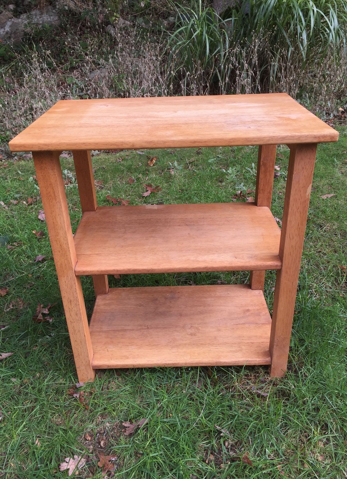 Super sturdy wooden shelf