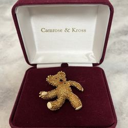 Jacqueline B Kennedy Teddy Bear Pin By Camrose & Kross