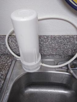 External water filter housing
