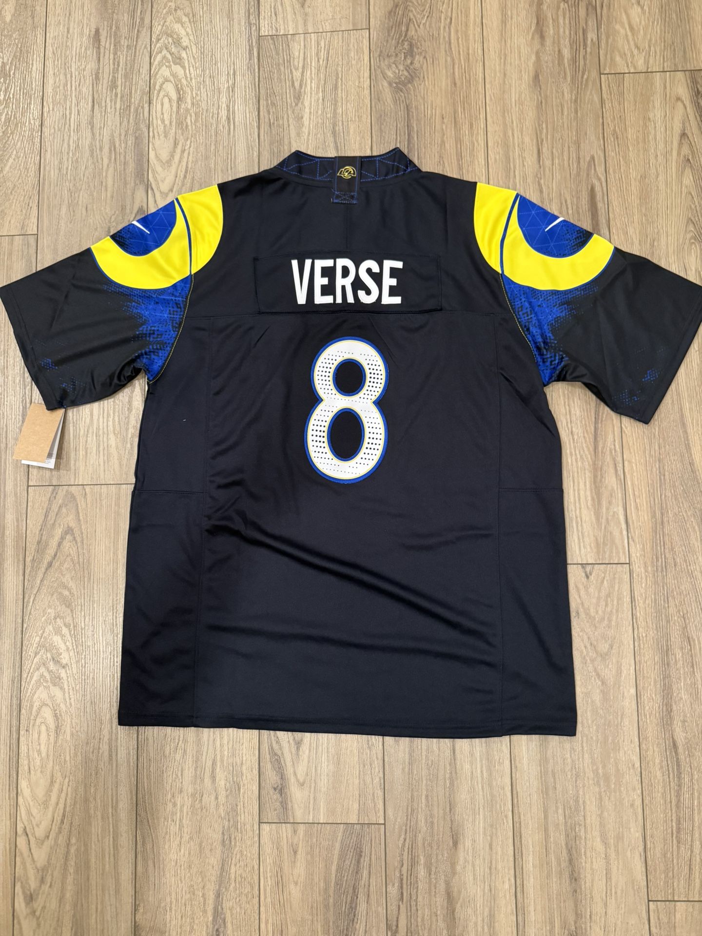 LA Rams Jared Verse Rivalry Stitched Jersey, S To 3Xl