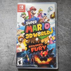 Super Mario 3D World for the Nintendo Switch