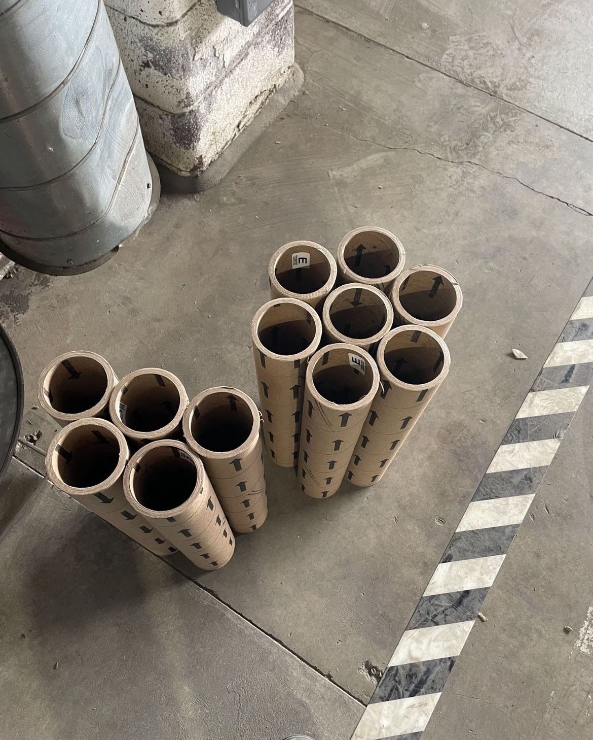 Sturdy Cardboard Cylinders