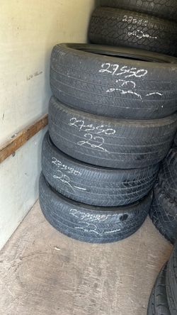 Set of 275/50/22 Bridgestone
