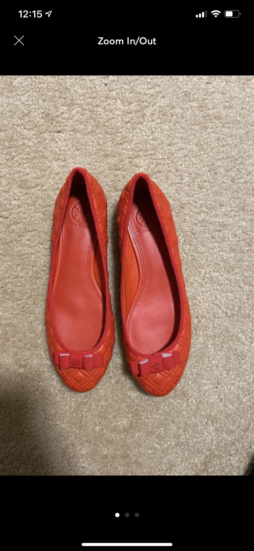 Used tory burch SHOES 7.5