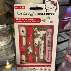 Hello Kitty Press On Nails