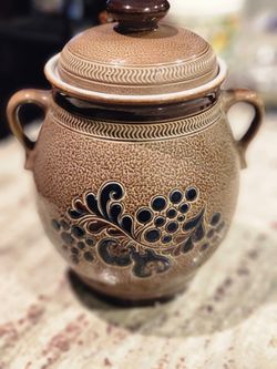 Vintage Rumtopf Cookie Jar