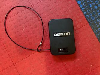 OSPON Portable Safe Box with Cable